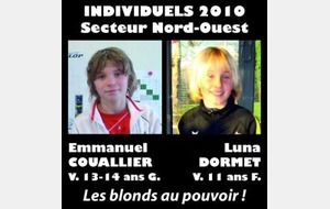 EMMANUEL & LUNA REMPORTENT LEURS TABLEAUX D'INDIVS