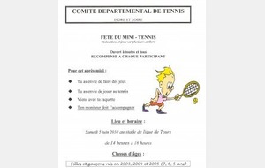 APRÈS-MIDI MINI-TENNIS AU STADE DE LIGUE